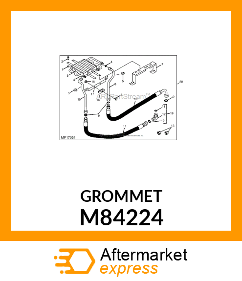 GROMMET, SPLIT M84224