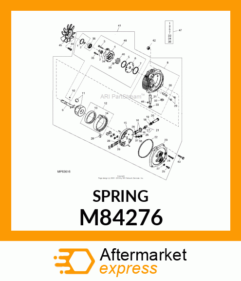 Spring M84276