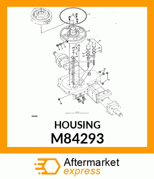 Housing M84293