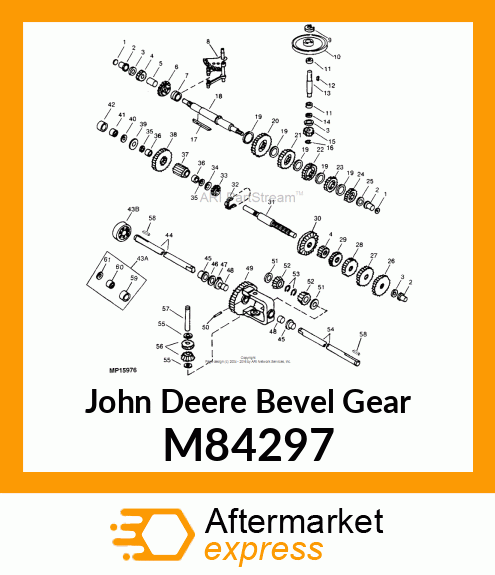 GEAR, BEVEL M84297