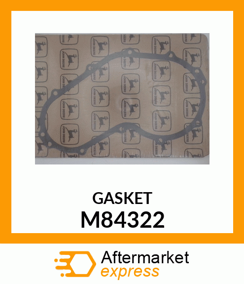 GASKET, CASE TO COVER M84322