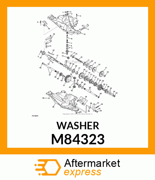 WASHER M84323