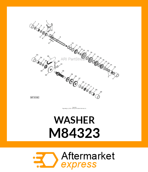 WASHER M84323