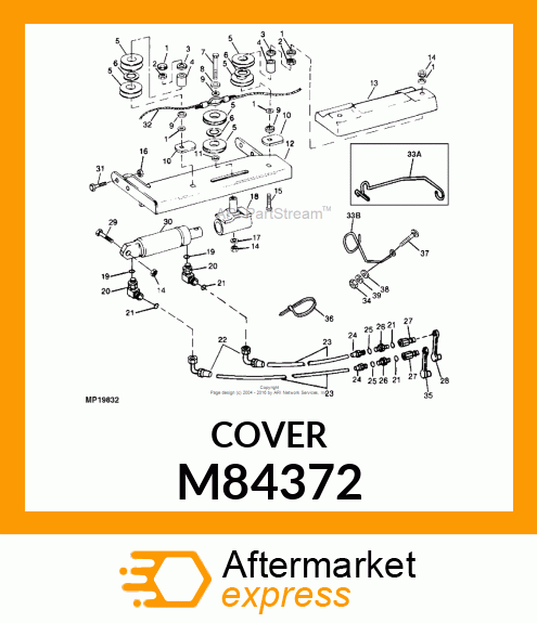 COVER, PULLEY M84372