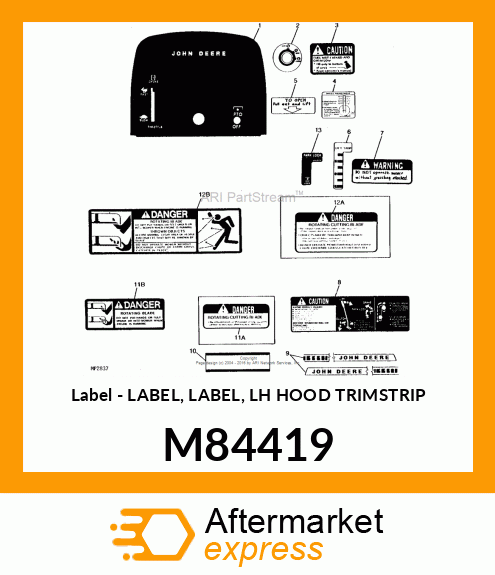 Label M84419