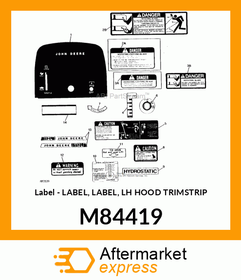 Label M84419