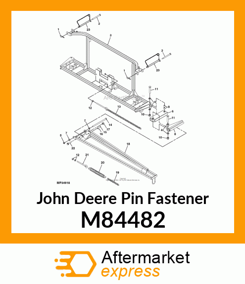 PIN FASTENER, PIN, DRILLED M84482