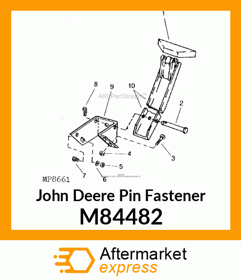 PIN FASTENER, PIN, DRILLED M84482