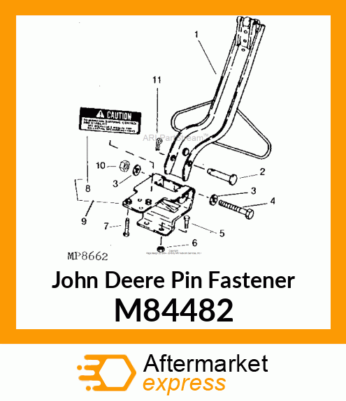 PIN FASTENER, PIN, DRILLED M84482