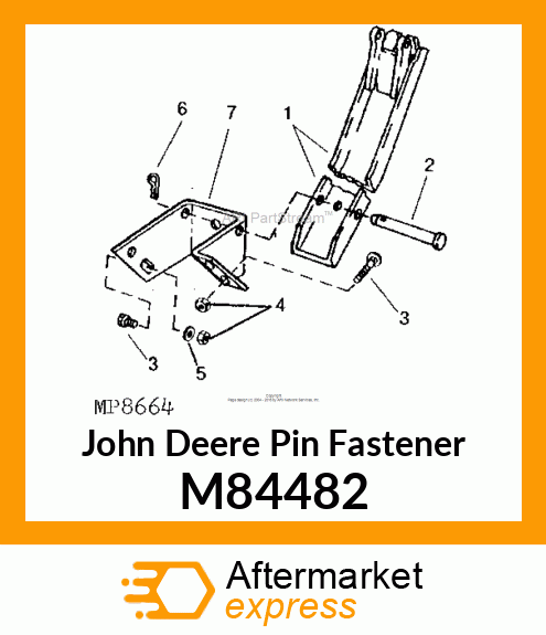 PIN FASTENER, PIN, DRILLED M84482