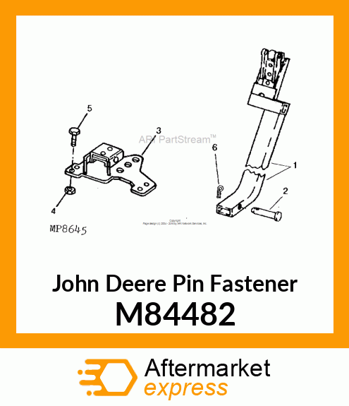 PIN FASTENER, PIN, DRILLED M84482