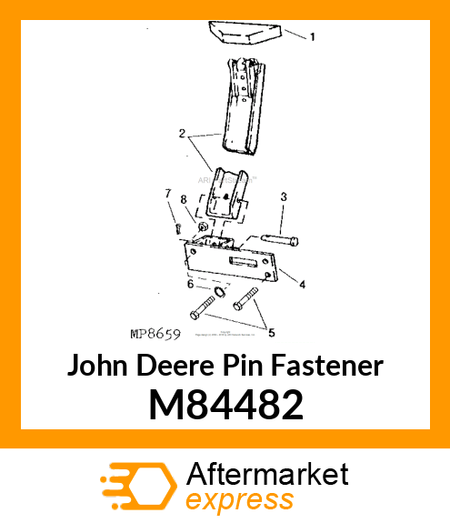 PIN FASTENER, PIN, DRILLED M84482