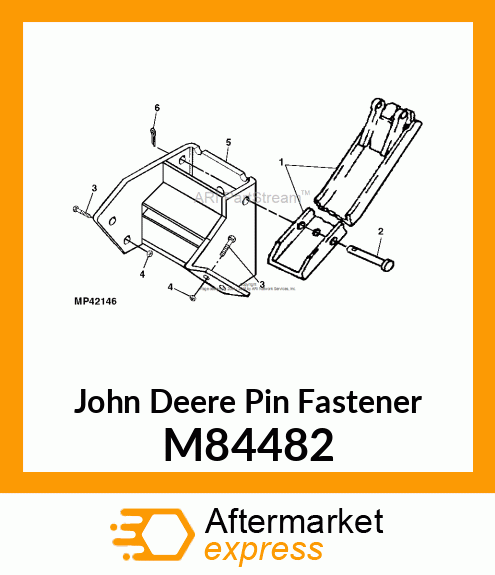 PIN FASTENER, PIN, DRILLED M84482