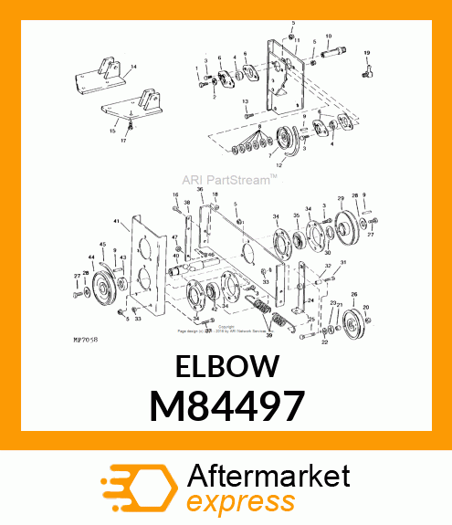 FITTING, HOSE/ELBOW FITTING M84497