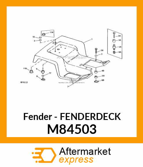 Fender - FENDERDECK M84503