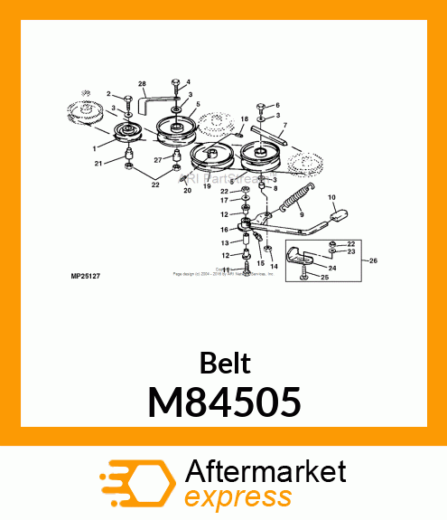 Belt M84505
