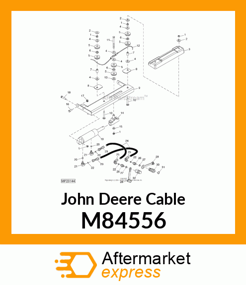 CABLE, CONTROL M84556