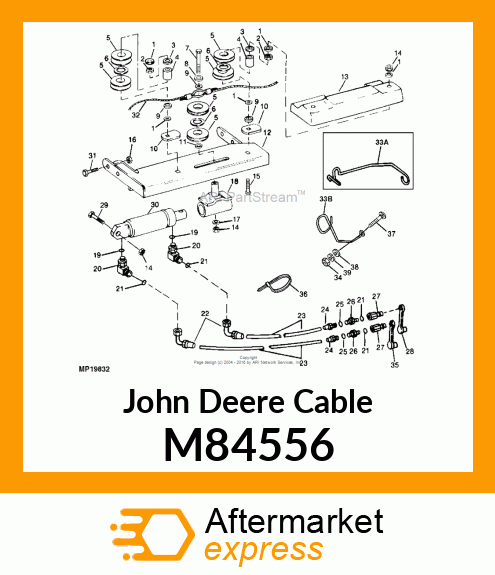 CABLE, CONTROL M84556