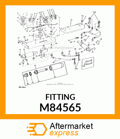 FITTING, FITTING, ORIFICE M84565