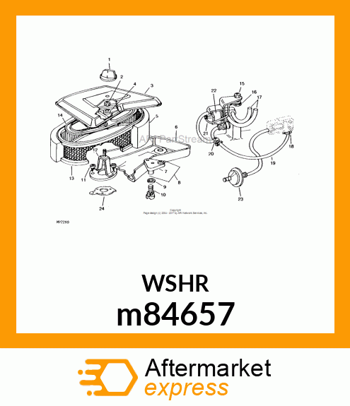 WASHER m84657