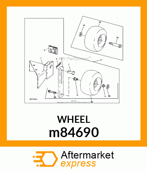 WHEEL m84690