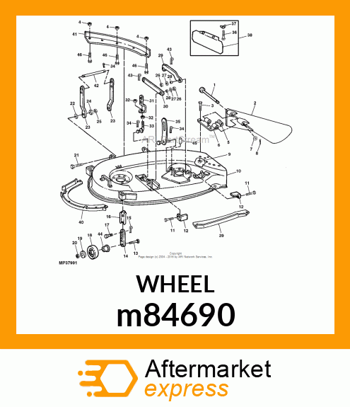 WHEEL m84690