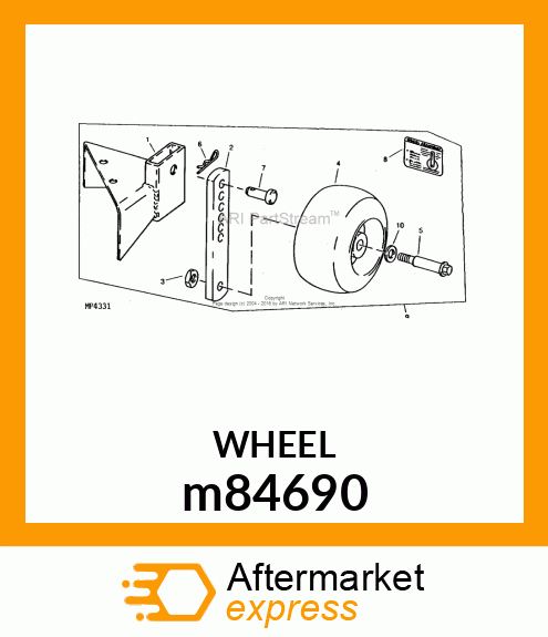 WHEEL m84690