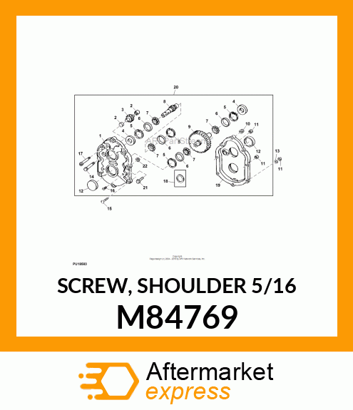 SCREW, SHOULDER 5/16 M84769