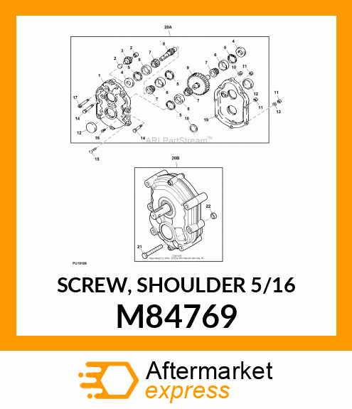 SCREW, SHOULDER 5/16 M84769