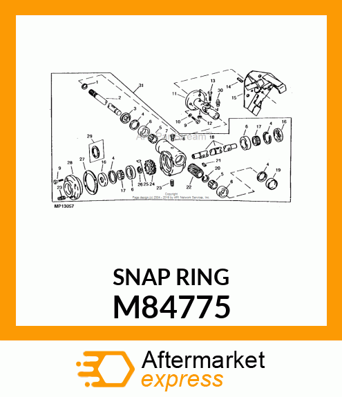 RING, SNAP M84775