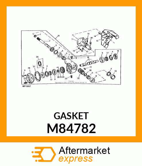 GASKET, COVER M84782