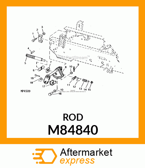 ROD, DEPTH CONTROL M84840