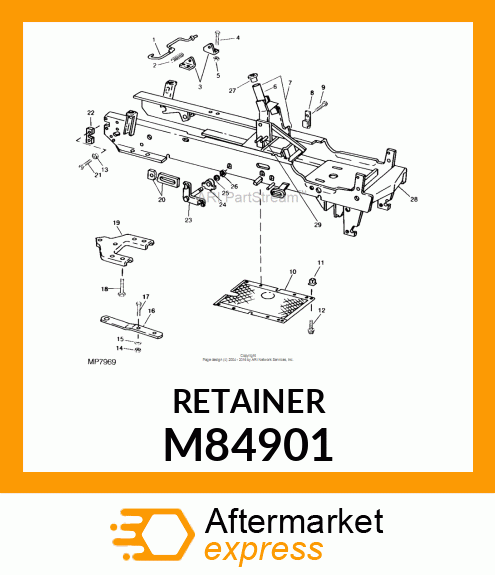 Retainer M84901