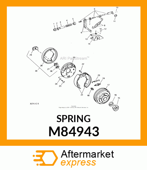 SPRING, RETURN M84943