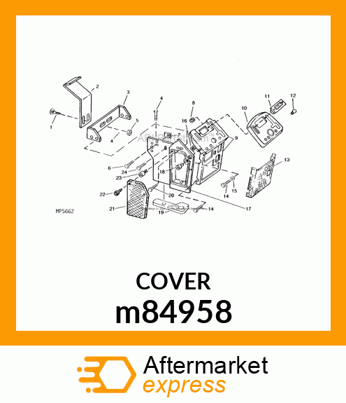 PANEL, INSTRUMENT m84958