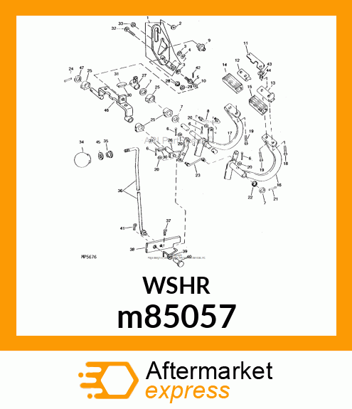 BEARING, BRACKET m85057