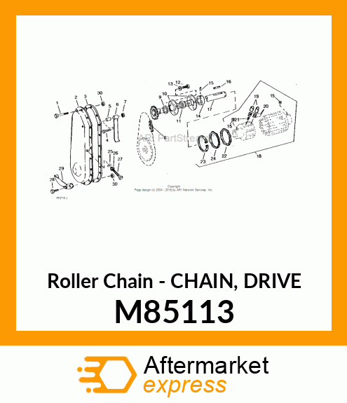 Roller Chain - CHAIN, DRIVE M85113