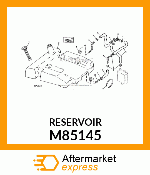 Fuel Tank - TANK, FUEL M85145