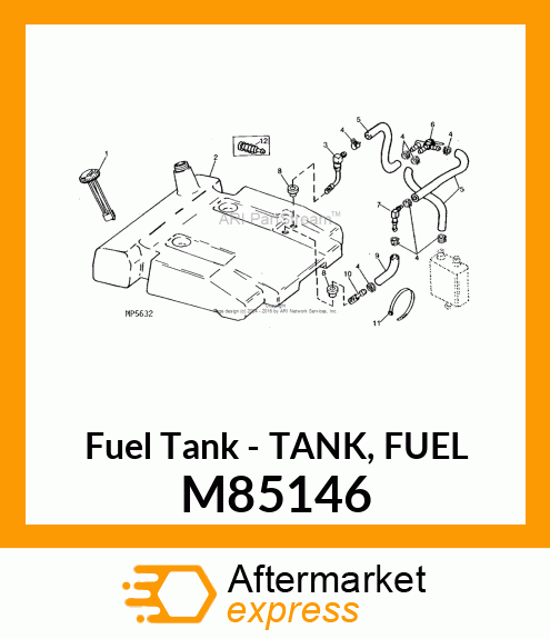Fuel Tank - TANK, FUEL M85146
