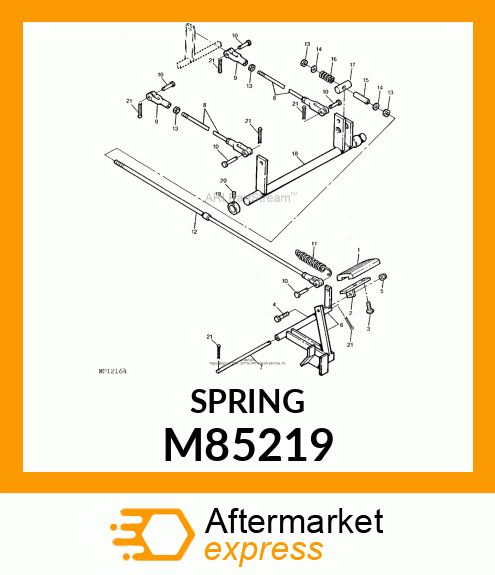 SPRING, BRAKE M85219