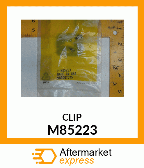 CLIP, HEADLIGHT LENS M85223