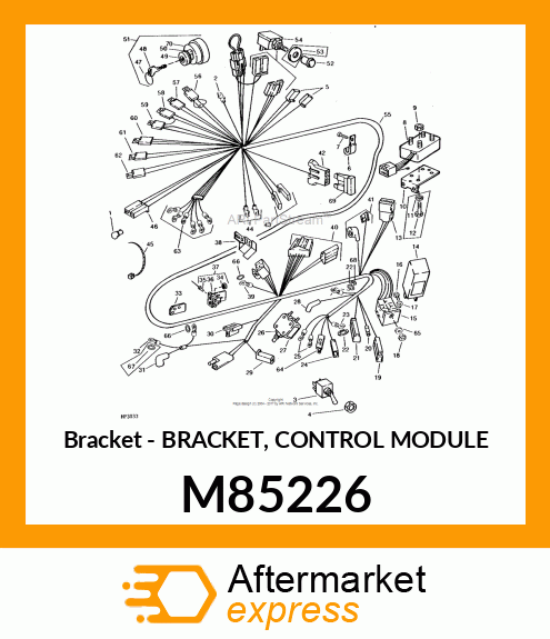 Bracket - BRACKET, CONTROL MODULE M85226