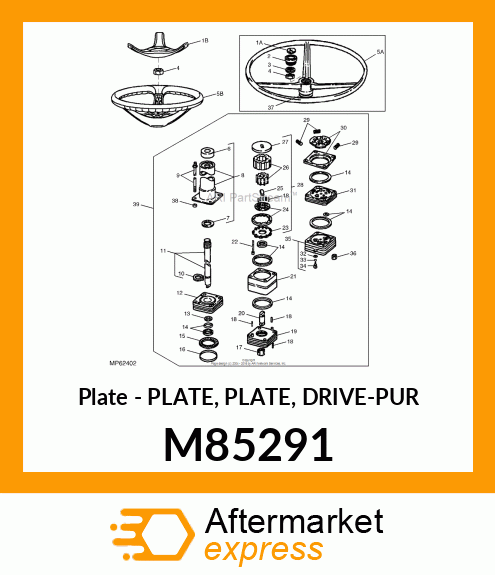 Plate - PLATE, PLATE, DRIVE-PUR M85291