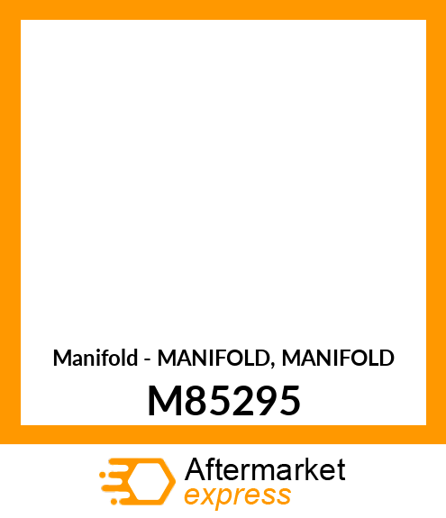 Manifold - MANIFOLD, MANIFOLD M85295