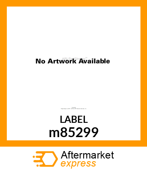 LABEL, CAUTION m85299