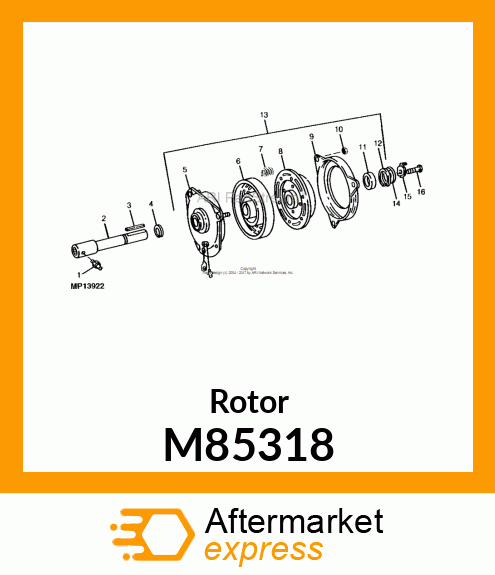 Rotor M85318