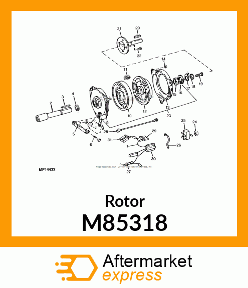 Rotor M85318