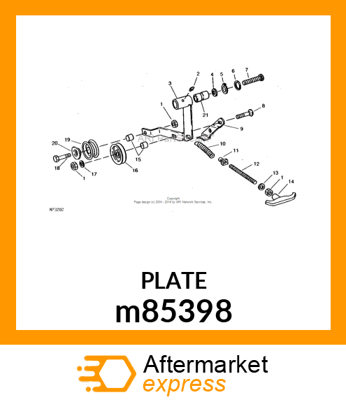 GUARD, BELT m85398