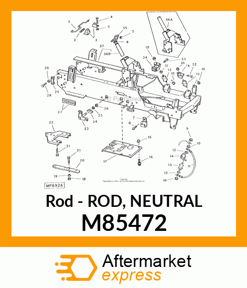 Rod - ROD, NEUTRAL M85472
