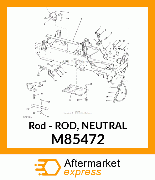 Rod - ROD, NEUTRAL M85472